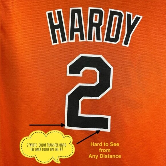 Baltimore Orioles Baseball Jersey JJ Hardy #2 Button Up Orange Unisex Mens XL - Picture 12 of 16